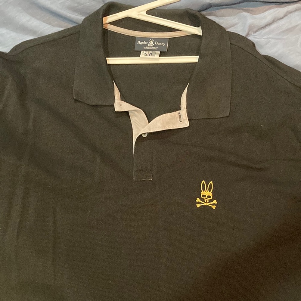 Psycho Bunny short sleeve collar shirt 3 xl